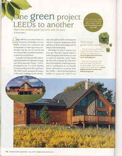 Country's Best Log Homes - May 2008 