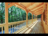 38 ft Long Covered Porch